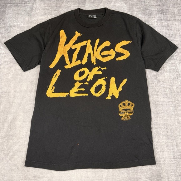 Volcom Other - Kings Of Leon Shirt Mens Medium Black Sex On Fire 2009 Tour Concert Volcom Band